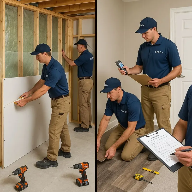 Repairs and Reconstruction process in Glencoe, FL